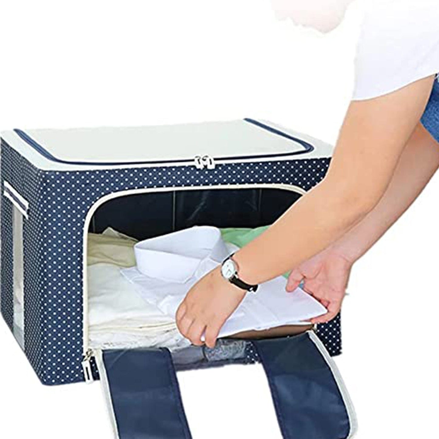 Containzio™️Foldable Steel Organizer Bag